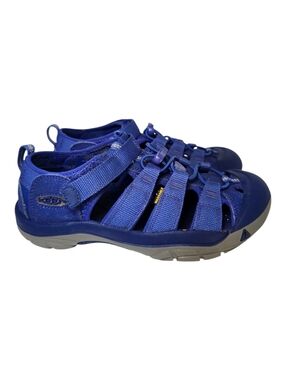 Keen Newport H2 Youth Size 5 Blue Surf the Web Sandals Hiking Water Shoes